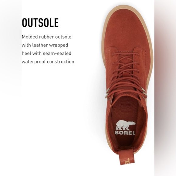 Sorel Women's Hi-Line Heel Lace Boots Size 9.5 - Picture 6 of 6